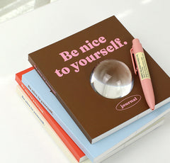 Paperian Be Nice To Yourself Planner / Diary Ver. 2 - Nut Brown