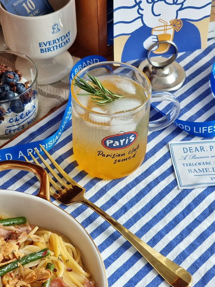 Same.D Paris Glass Mug
