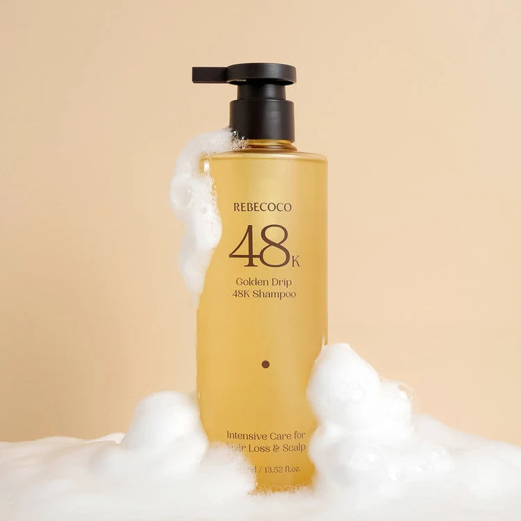 REBECOCO Golden Drip 48K Korean Shampoo — 255ml