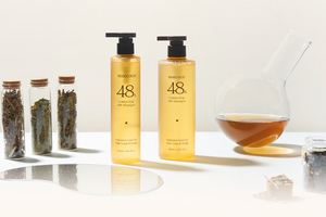 REBECOCO Golden Drip Scalp Set — 48K Shampoo + 64K Tonic