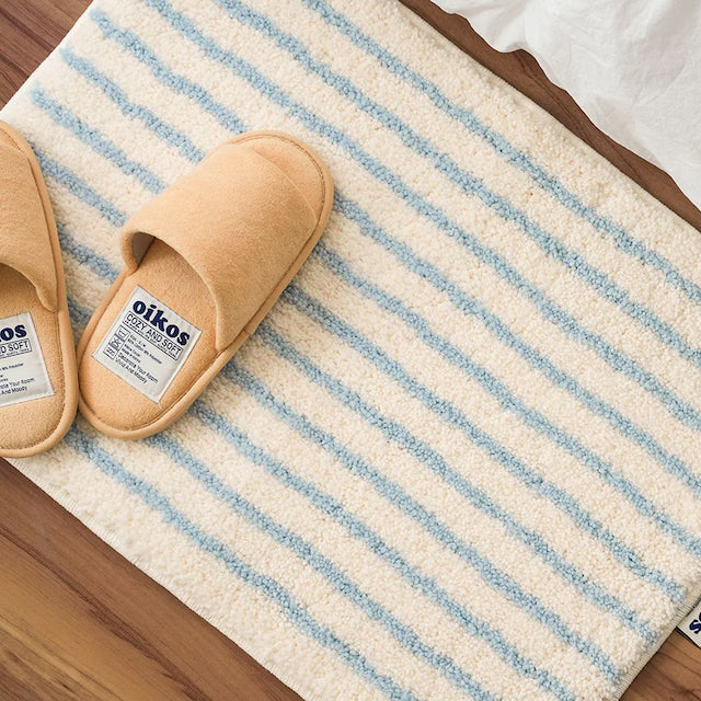 Oikos Bath Rug - Sky Blue