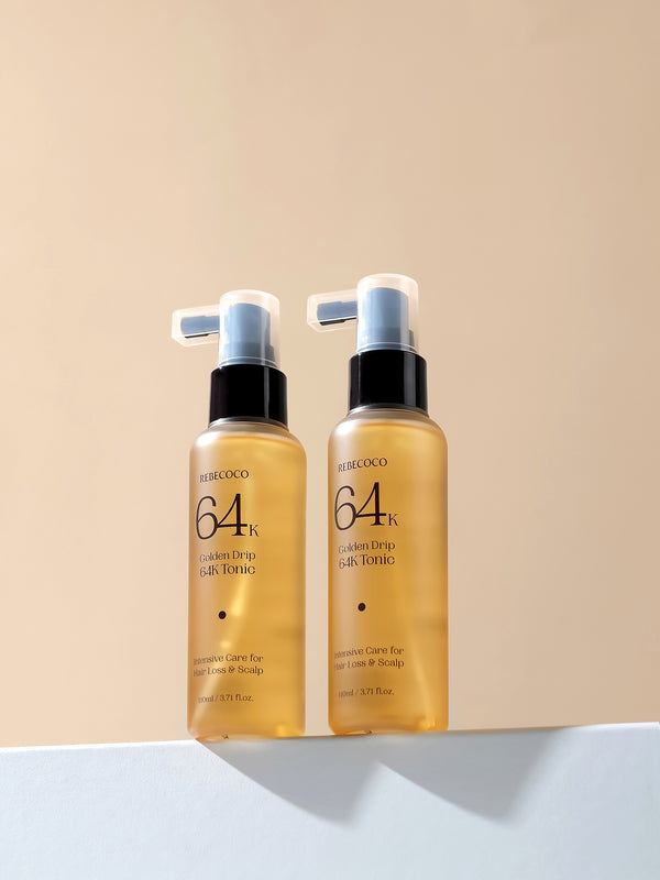 REBECOCO Golden Drip 64K Korean Hair Tonic — 110ml