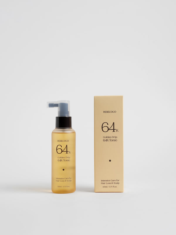 REBECOCO Golden Drip 64K Korean Hair Tonic — 110ml