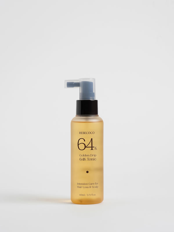 REBECOCO Golden Drip 64K Korean Hair Tonic — 110ml